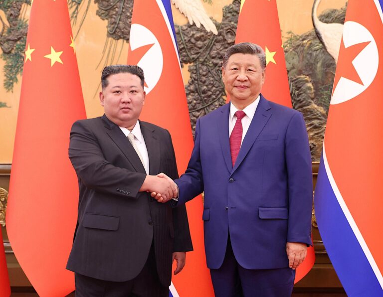 မြောက်ကိုရီးယား ခေါင်းဆောင်ကင်မ်ဂျုံအွန်၏ ထိပ်တန်းရာထူး ပြန်လည်ရရှိမှုအတွက် တရုတ်သမ္မတရှီကျင်ပင် ဂုဏ်ပြု
